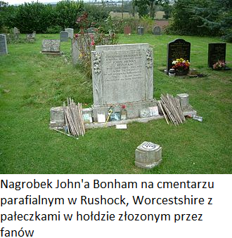 Nagrobek Johna Bonham
