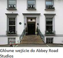 glowne wejscie do Abbey Road Studios